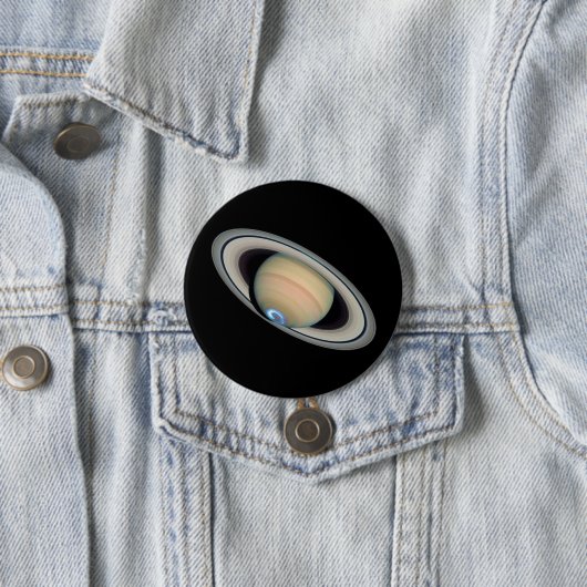 PLANETEN-SATURN (Sonnensystem) ~ Button (Beispiel)