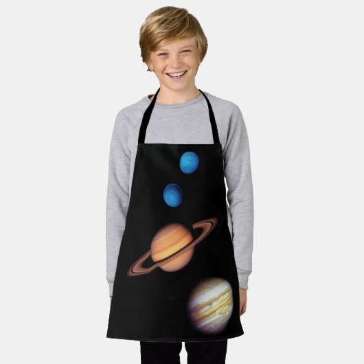 Planeten Schürze (Getragen)