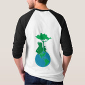 Planeten-Schutze T-Shirt (Rückseite)