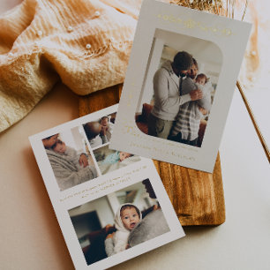 Planeten & Sterne Aries Birth Announcement Folieneinladung