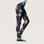 Planeten, Sterne, Galaxie Leggings (Rechts)