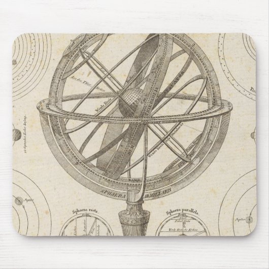 Planeten-System Mousepad (Vorne)