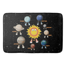 Planeten und das Sonnensystem Badematte