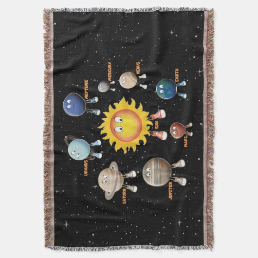 Planeten und das Sonnensystem Decke (Vorderseite Vertikal)