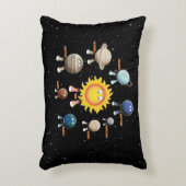 Planeten und das Sonnensystem Dekokissen (Vorderseite(Vertikal))