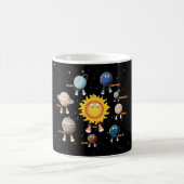 Planeten und das Sonnensystem Kaffeetasse (Mittel)