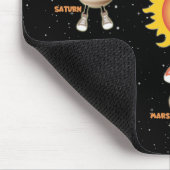 Planeten und das Sonnensystem Mousepad (Ecke)