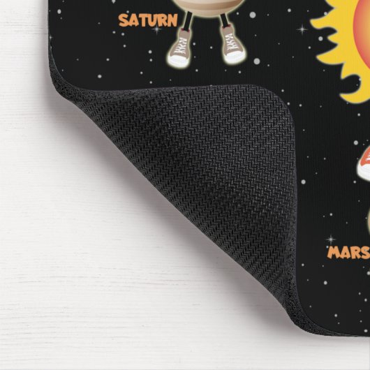 Planeten und das Sonnensystem Mousepad (Ecke)
