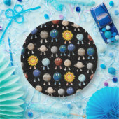 Planeten und das Sonnensystem Pappteller (Party)