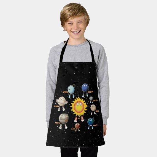 Planeten und das Sonnensystem Schürze (Getragen)