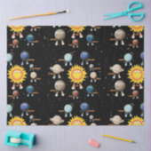 Planeten und das Sonnensystem Seidenpapier (Basteln)