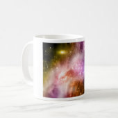 Planeten und Galaxie Kaffeetasse (Vorderseite Links)