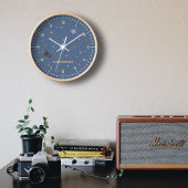 Planeten und Raketen, Außenseitenuhr Uhr