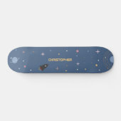Planeten und Raketen, Weltraumskateboard Skateboard (Horizontal)