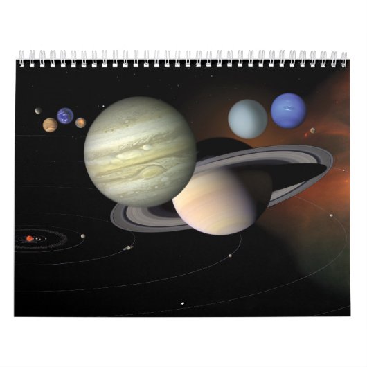 Planeten und Solaranlagen Kalender (Titelbild)