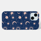 Planeten- und Sternmuster Case-Mate iPhone Hülle (Rückseite (Horizontal))