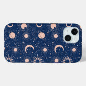 Planeten- und Sternmuster Case-Mate iPhone Hülle (Rückseite (Horizontal))