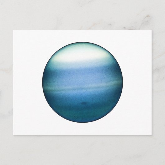 PLANETEN-URANUS (Sonnensystem) ~~ Postkarte (Vorderseite)