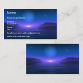 Planeten-Vision Visitenkarte (Vorne/Hinten)