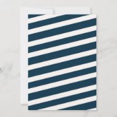 Planeten Weltraumdusche Einladung (Rückseite)