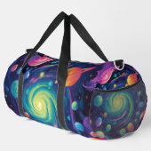 Planetendrehung duffle bag (Rechte Ecke)