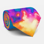 Planetennebel NGC 6751 Pop Art Psychedelic Neck Krawatte (Gerollt)