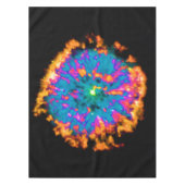 Planetennebel NGC 6751 Pop Art Psychedelic Tischdecke (Vorderseite)