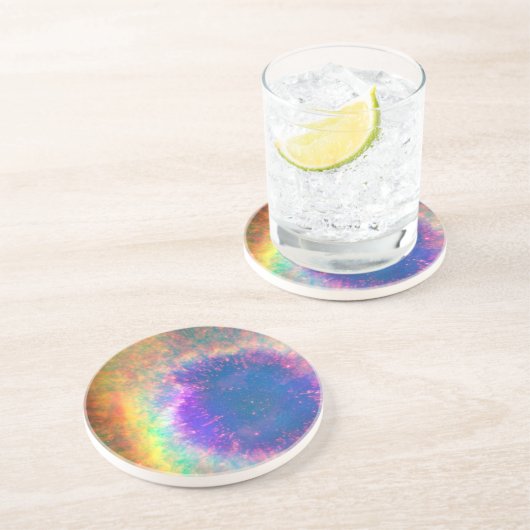 Planetennebel wie ein Auge Untersetzer (Seite)