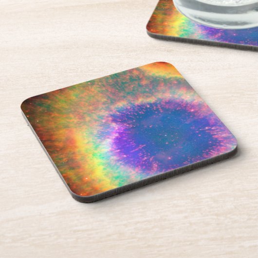 Planetennebel wie ein Auge Untersetzer (Linke Seite)