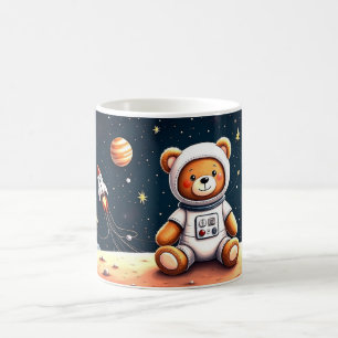 Planetenspielplatz Weltraum Bär Kaffeetasse