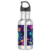 Planetenspin Edelstahlflasche (Rückseite)