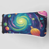 Planetenspin Golf Headcover (Vorderseite)