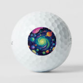 Planetenspin Golfball (Vorderseite)