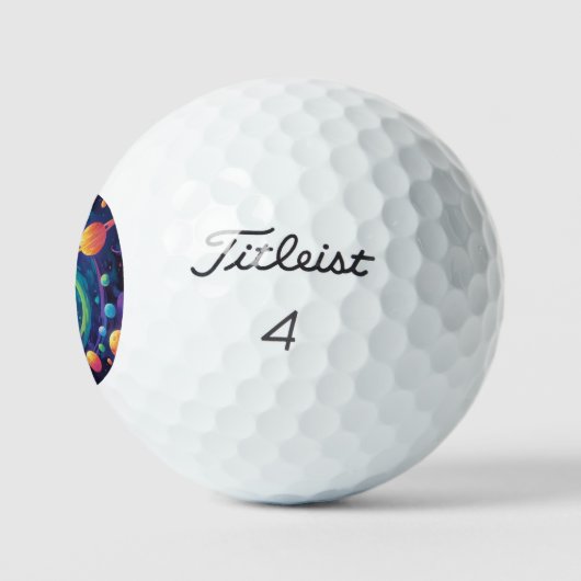 Planetenspin Golfball (Logo)