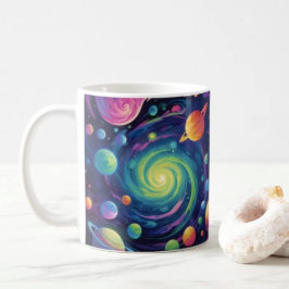 Planetenspin Kaffeetasse