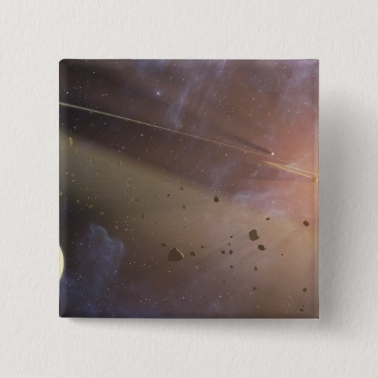 Planetensystem Epsilon Eridani Button (Vorderseite)