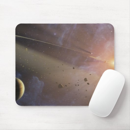Planetensystem Epsilon Eridani Mousepad (Mit Mouse)