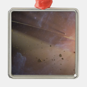 Planetensystem-Epsilon Eridani Ornament Aus Metall