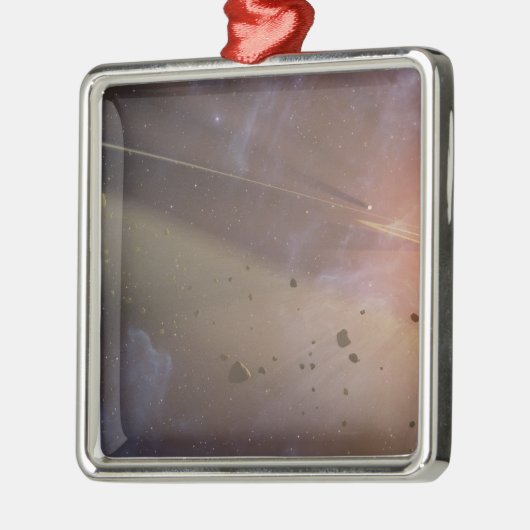 Planetensystem Epsilon Eridani Ornament Aus Metall (Links)