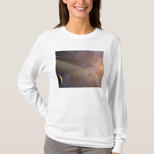 Planetensystem Epsilon Eridani T-Shirt (Vorderseite)