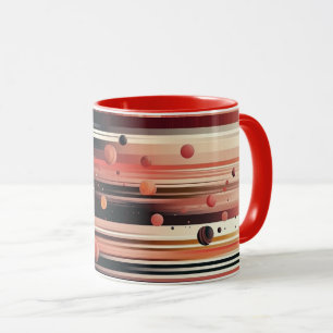 Planetensystem. Es verwendet moderne Designelement Tasse