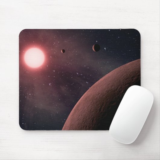 Planetensystem Mousepad (Mit Mouse)