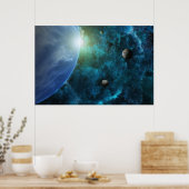 Planetensystem Poster (Küche)