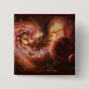 Planetensystem-und Antennen-Galaxien Button