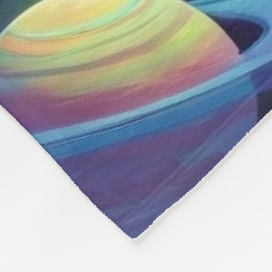 Planetentaucher-Fleece-Blanket Fleecedecke (Ecke)