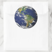 PLANETERDE AUS DEM RAUM Große Sticker (Tasche)