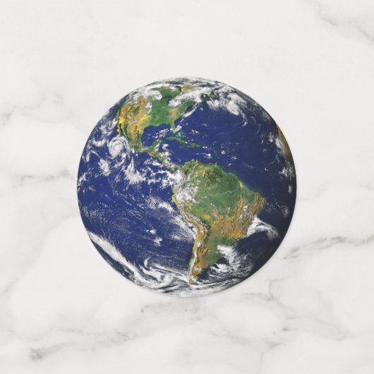 PLANETERDE AUS RAUMTTICHENKONFetti Konfetti (Klein Vorderseite)