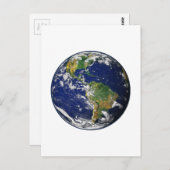 PLANETERDE (Sonnensystem) ~~ Postkarte (Vorne/Hinten)