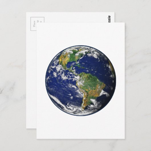 PLANETERDE (Sonnensystem) ~~ Postkarte (Vorne/Hinten)