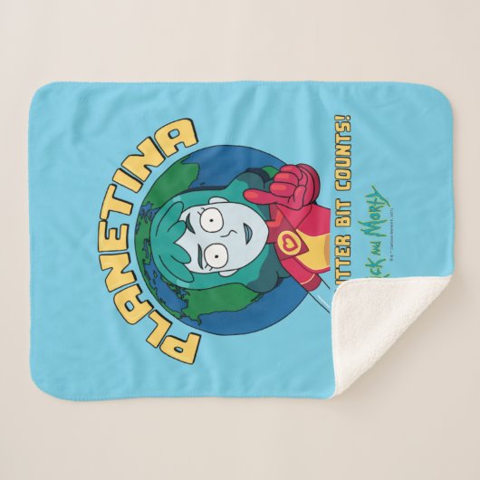 Planetina - Jede Litze zählt Sherpadecke (Vorderseite (Horizontal))